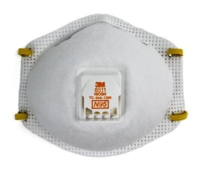 3M™ Particulate Respirator 8511, N95 Air Tight Seal + One Way Valve - Image 3